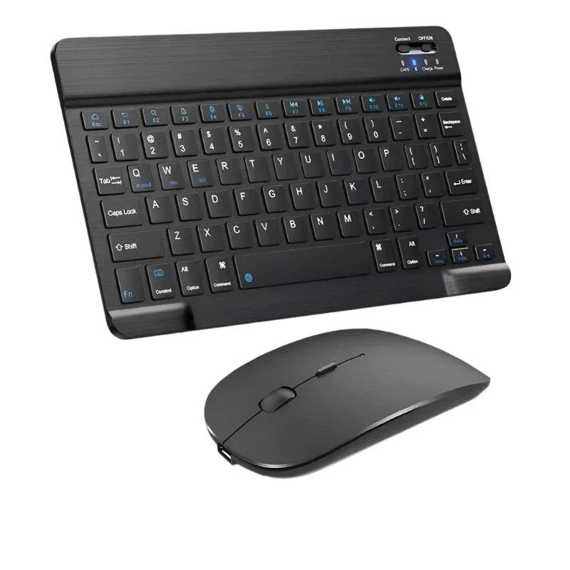 Kit Teclado y Ratón Bluetooth Inalámbrico — iPad, Mac, PC y Android